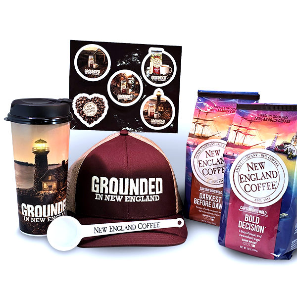 Picture of Grounded in New England Gift Basket product