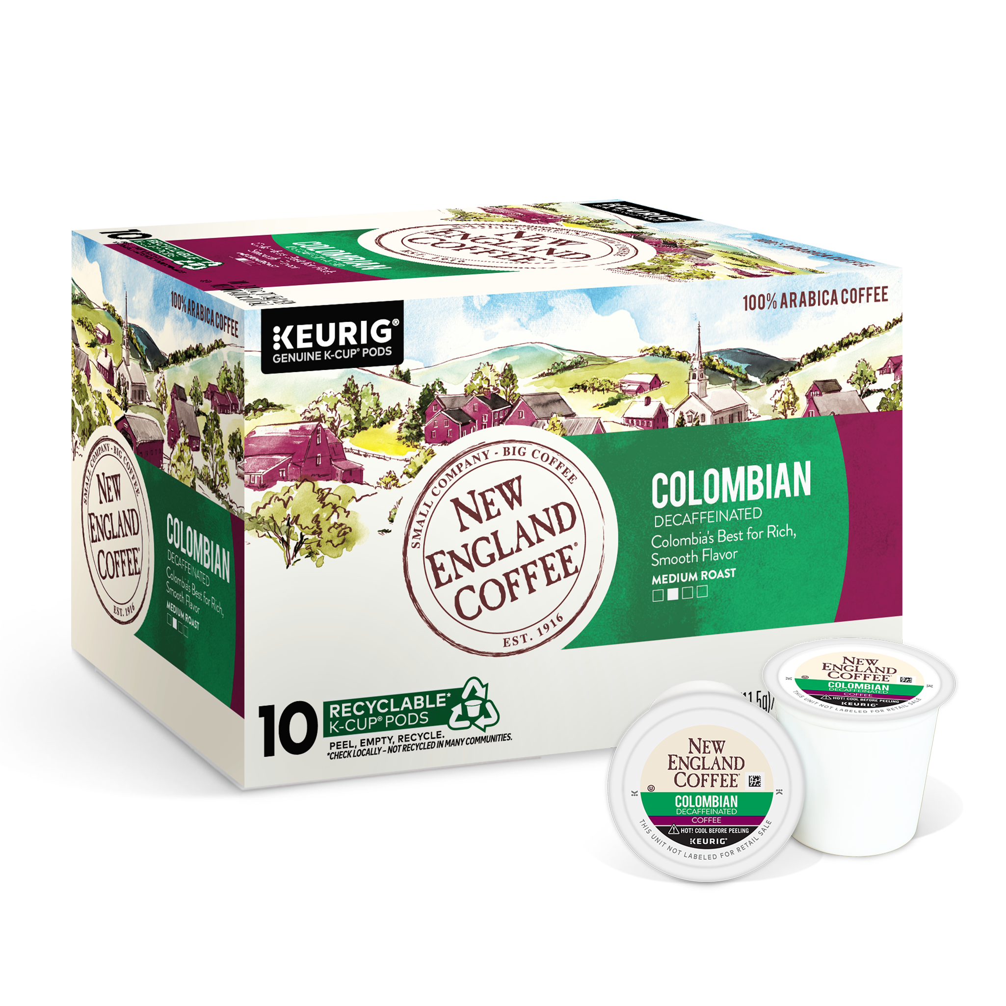 Picture of Colombian Decaffeinated Single Serve product