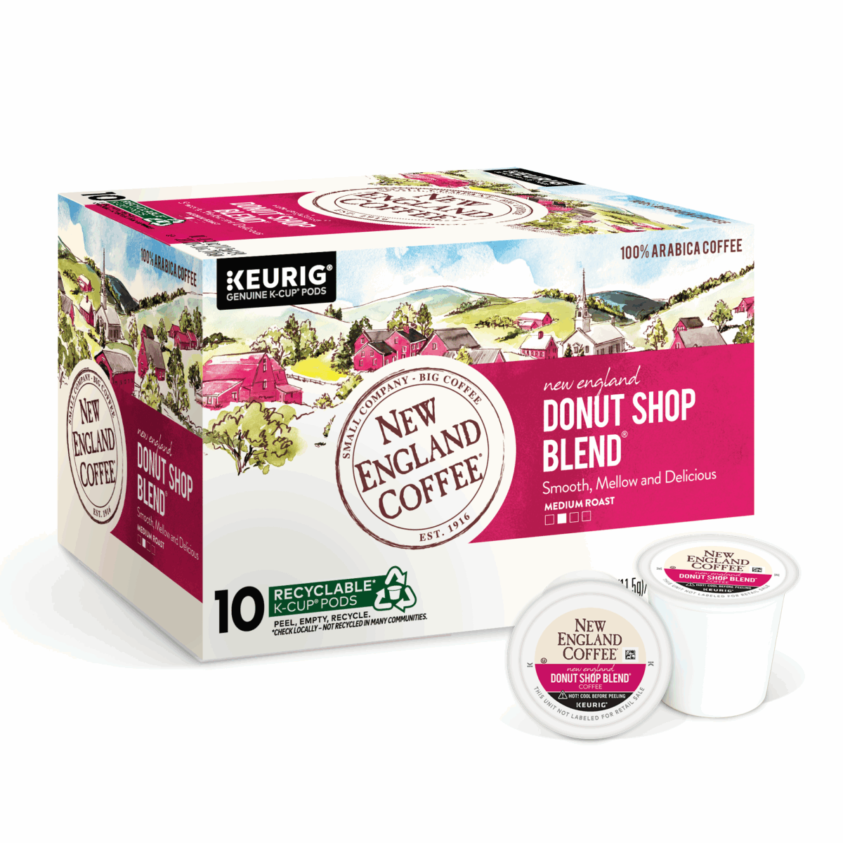 Pumpkin Spice Single Serve | New England Coffee