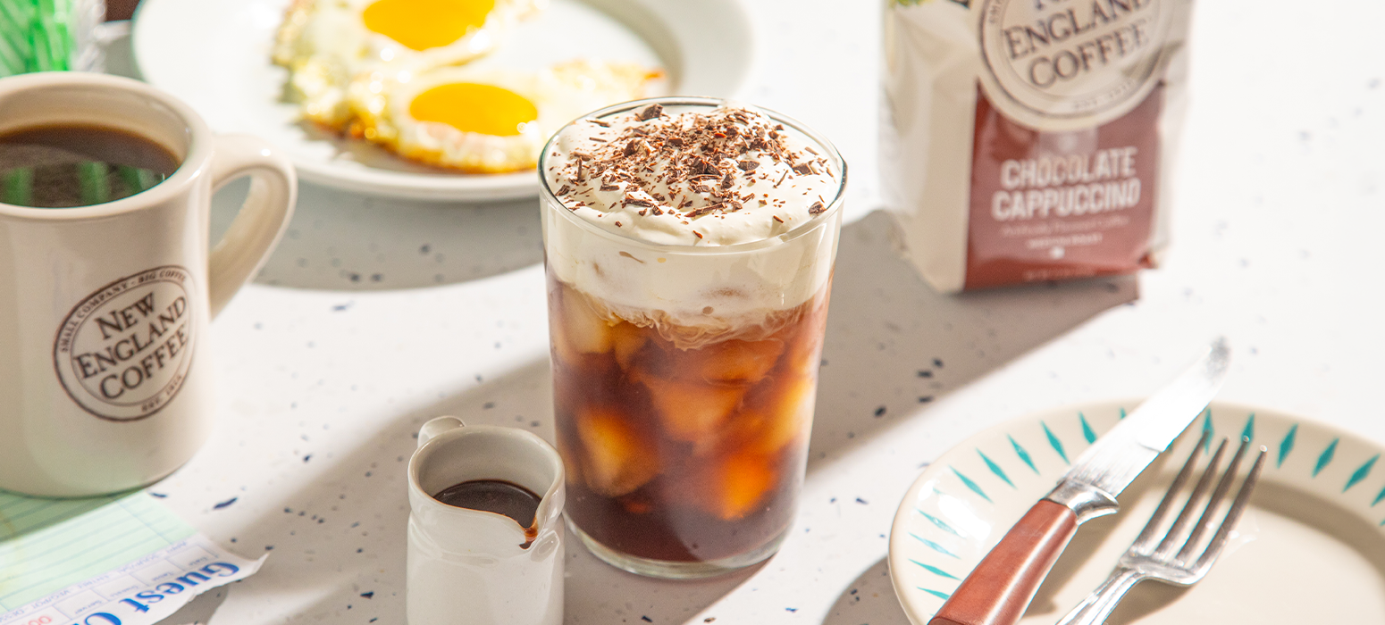Boston Cream Pie Iced Coffee