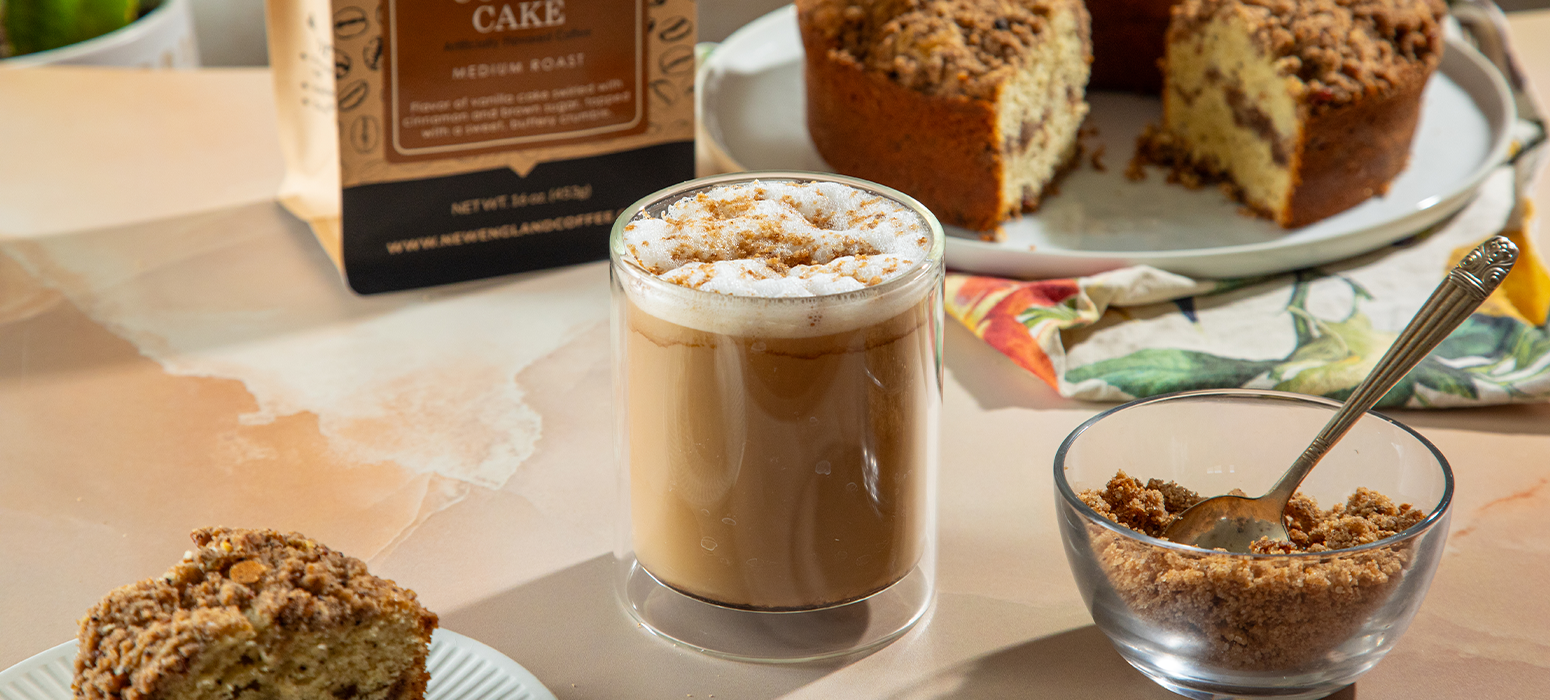Coffee Cake Crunch Latte
