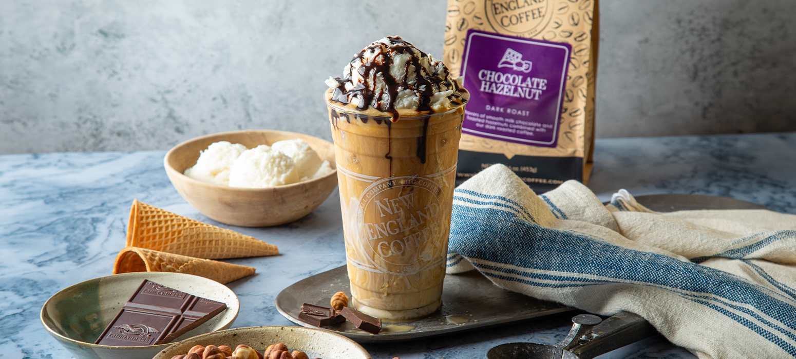 Chocolate Hazelnut Coffee Float